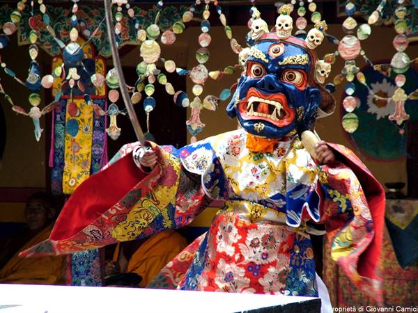 Spituk Monastery-Cham dances