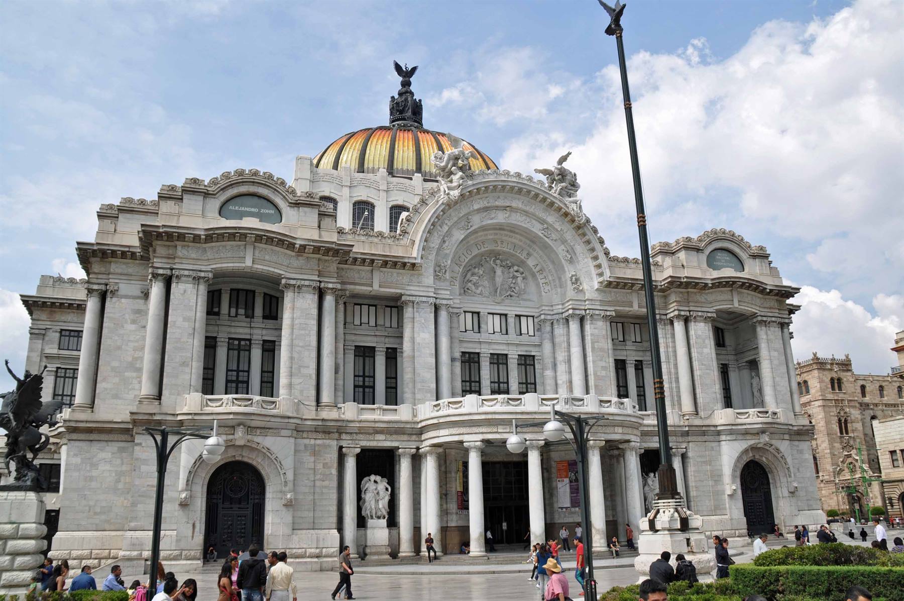 palace of fine arts - mexico city