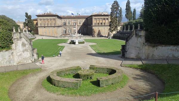 Palazzo Pitti  and the Boboli garden