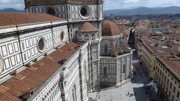 from the top of Giotto's bell tower