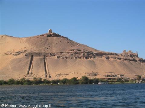 The mausoleum of the Aga Khan (above)