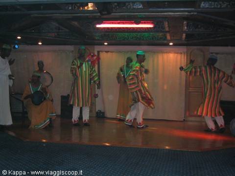 Nubian party on the motorboat