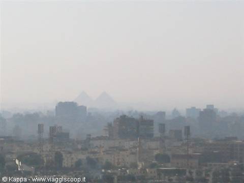 Panorama of Cairo from the Citadel, with the Giza plain on the horizon