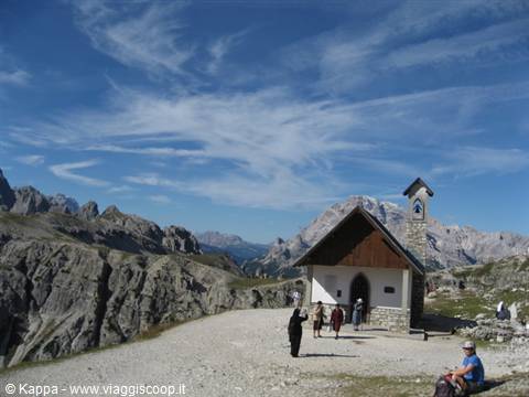 The Alpini Chapel dedicated to Maria Ausiliatrice