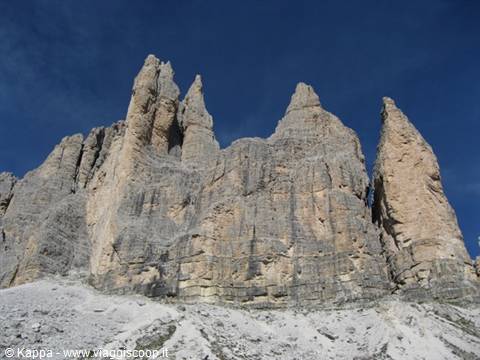 Tre Cime di Lavaredo south face