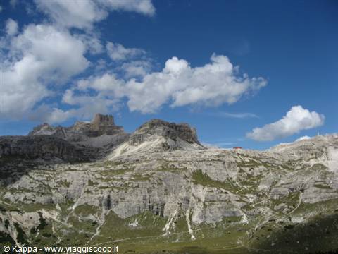 Torre di Toblin, Sasso di Sesto and Rifugio Locatelli