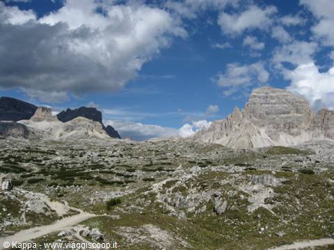 Torre di Toblin, Sasso di Sesto, Rifugio Locatelli, Monte Paterno