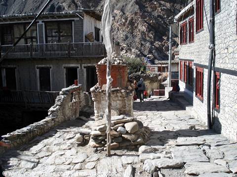 kagbeni inner road