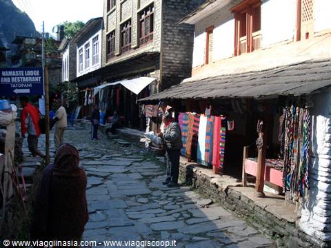 tatopani the village