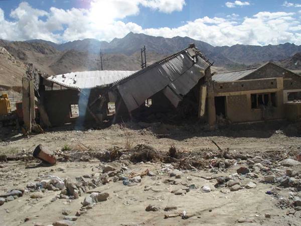 houses destroyed in the storm