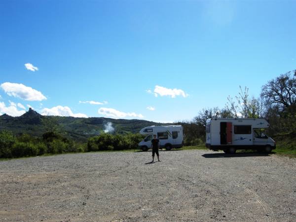 Camper area Bagno Vignoni