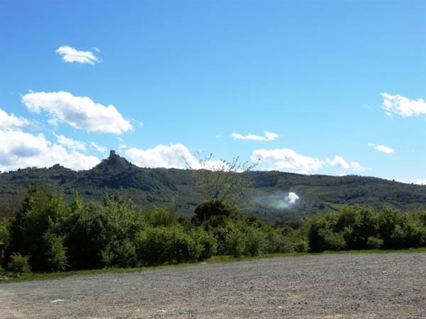 Panorama from Bagno Vignoni