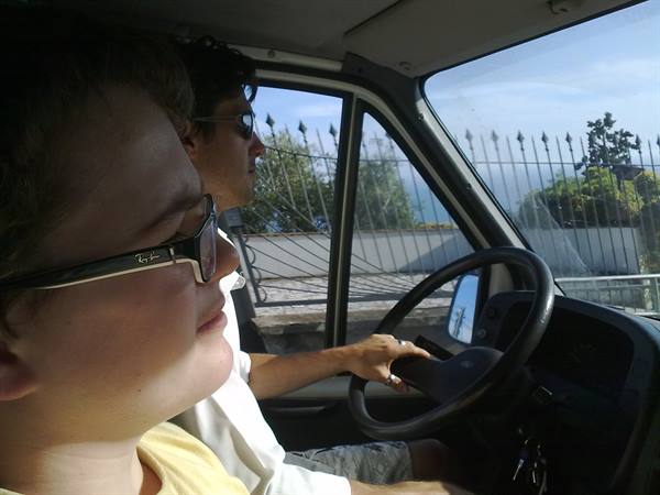 On board - Teo and the accidental camper