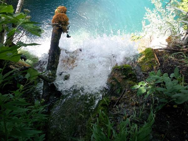 The Plitvice lakes