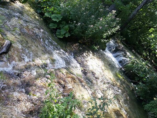 The Plitvice lakes