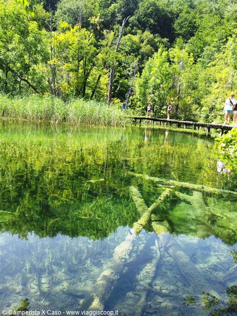 The Plitvice lakes