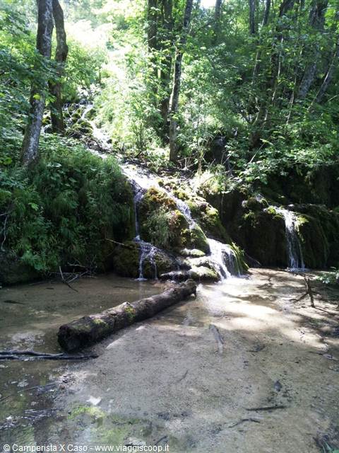 The Plitvice lakes