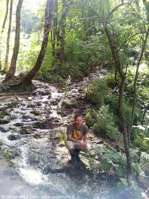 The Plitvice lakes