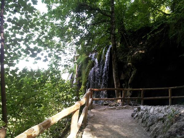 The Plitvice lakes