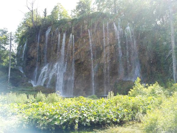 The Plitvice lakes