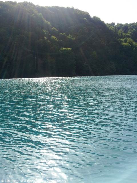 The Plitvice lakes