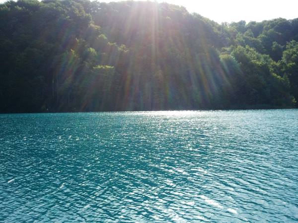 The Plitvice lakes