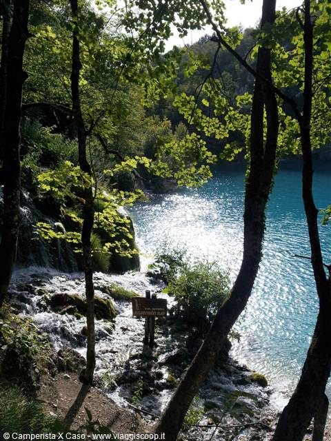 The Plitvice lakes