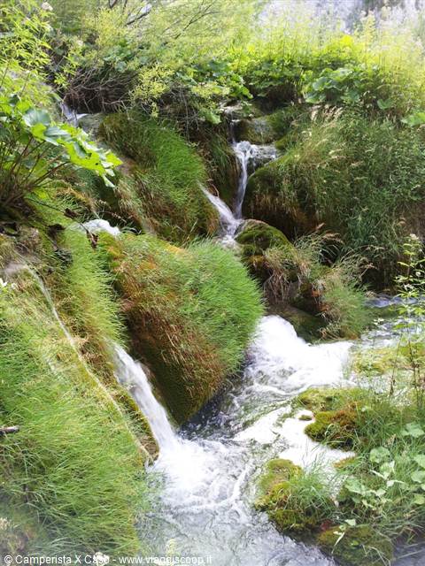 The Plitvice lakes