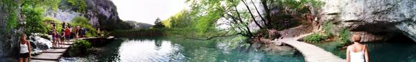 The Plitvice lakes
