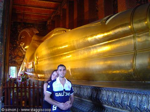 The reclining Buddha of Wat Pho