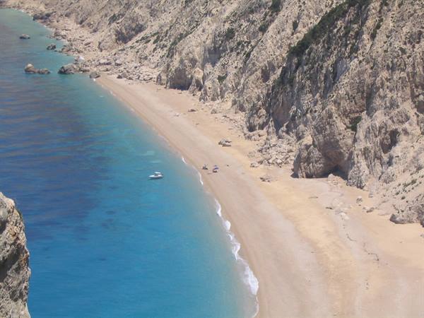magnificent white beach