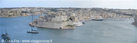 Malta seen from the ship