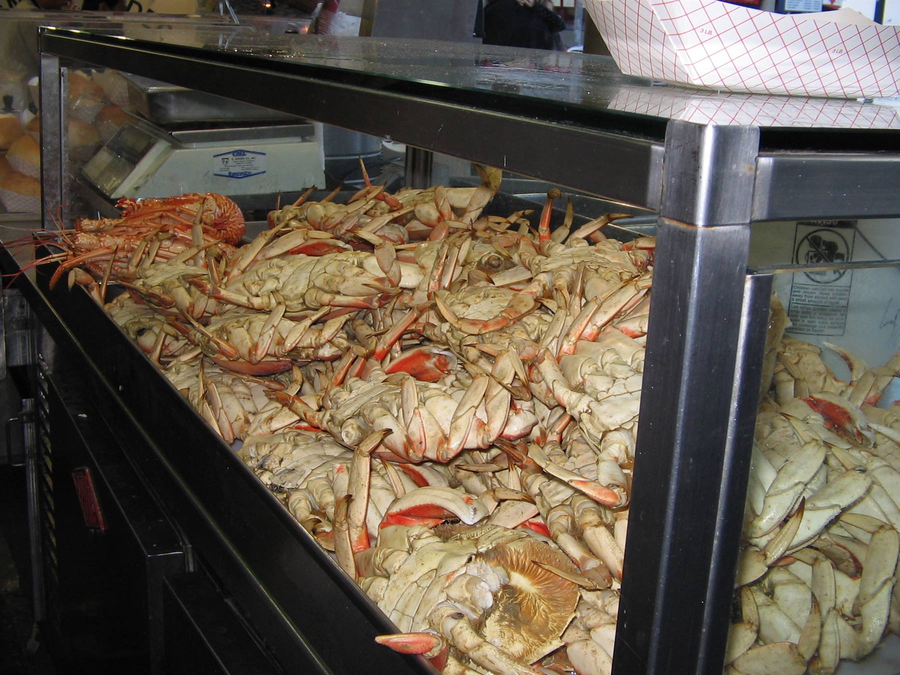 crabs at the Fisherman