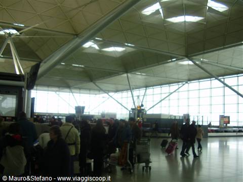 the London airport....