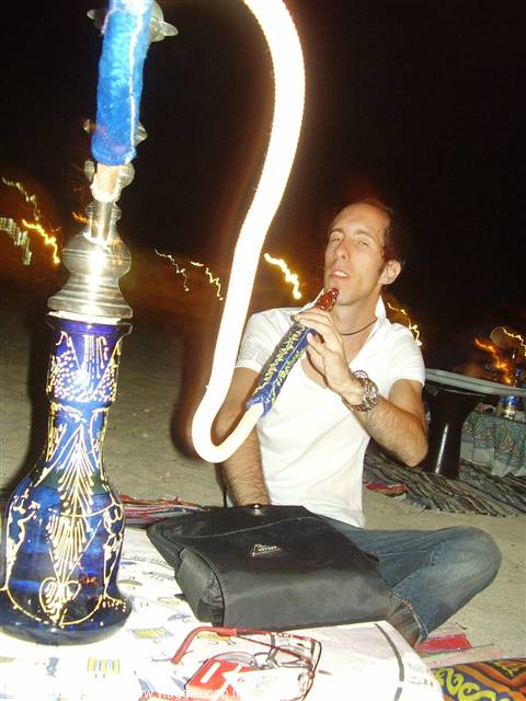 Mauro in the harem of the Narghile'