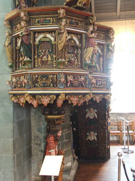 Stavanger, Cathedral Pulpit