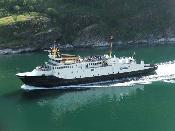 in the Geirangerfjord