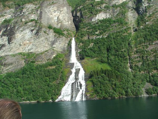 Geirangerfjord,the Bridal Veil