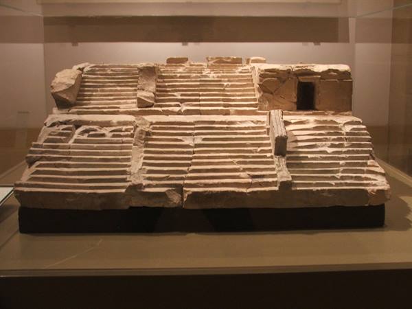 National Museum.Model of a theatre.