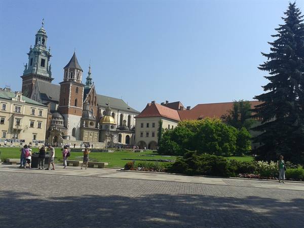 Wawel Castle, inner esplanade