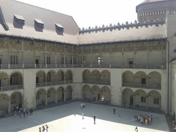 Wawel Castle, inner courtyard