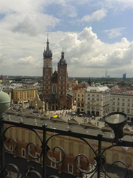 Market Square, Rynek Glowny, view from the Town Hall