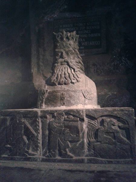 The Wieliczka salt mines 