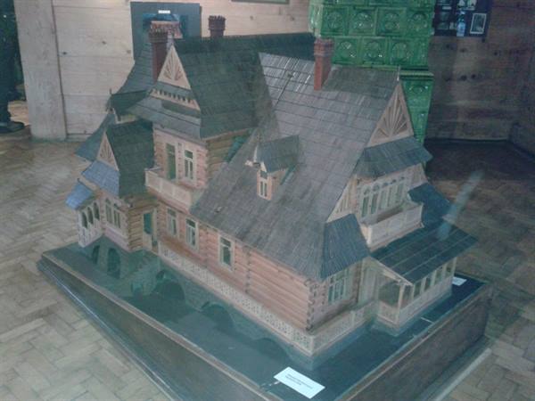 Zakopane, model of a typical house