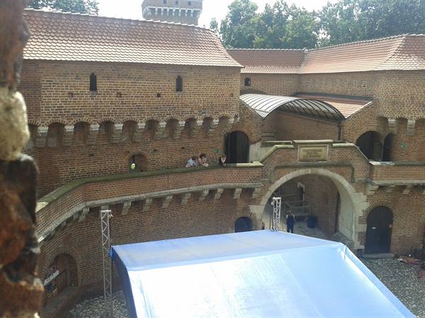 Barbican, interior