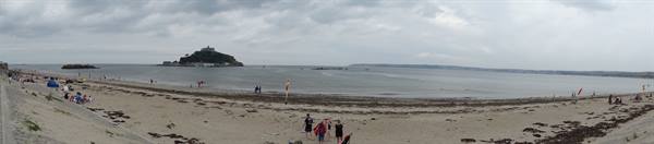St Michael's Mount..with the tide nearly high.
