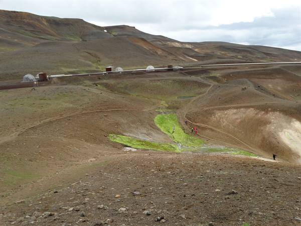 Krafla geothermal area