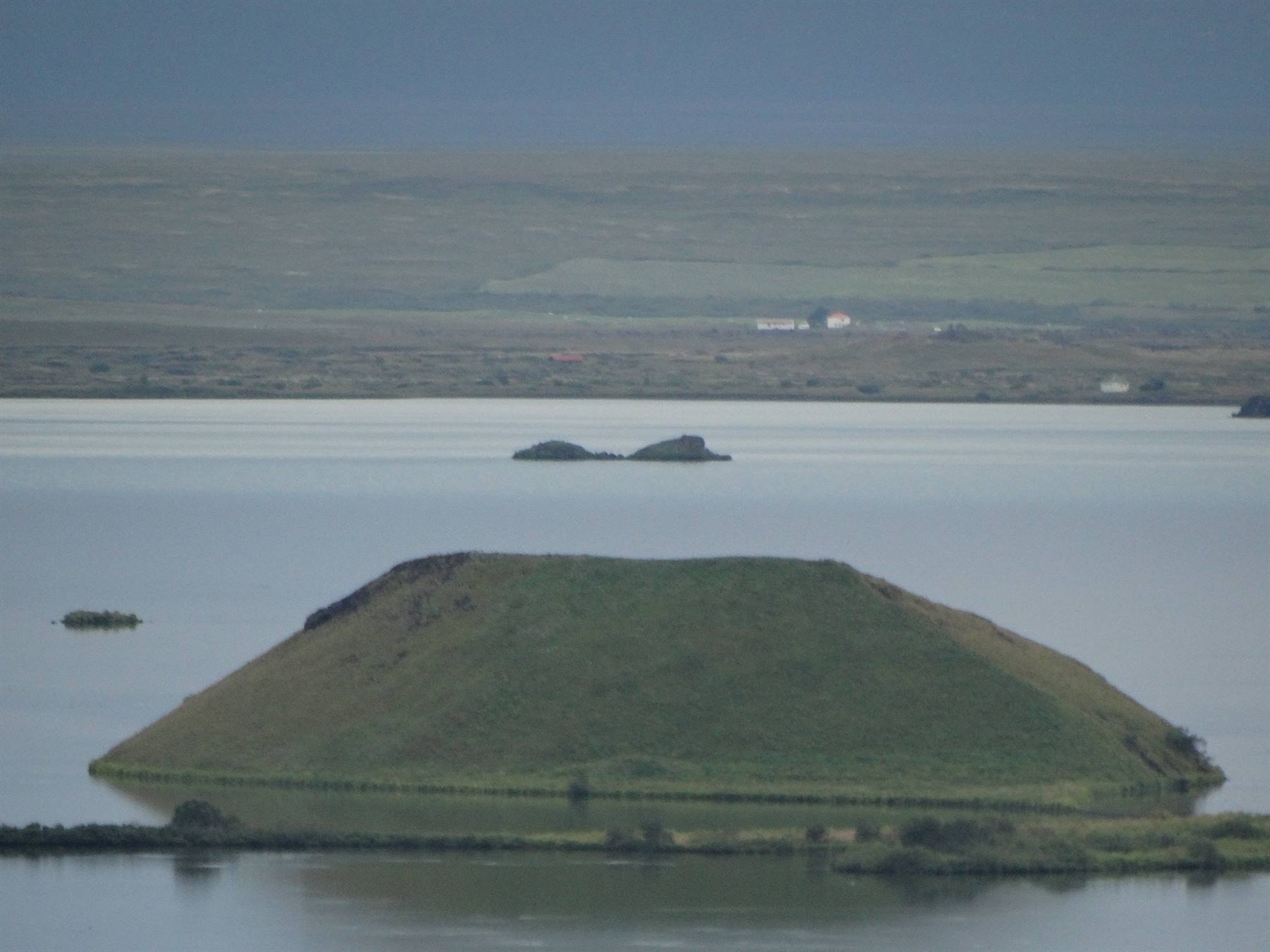 Pseudocratere nel Myvatn