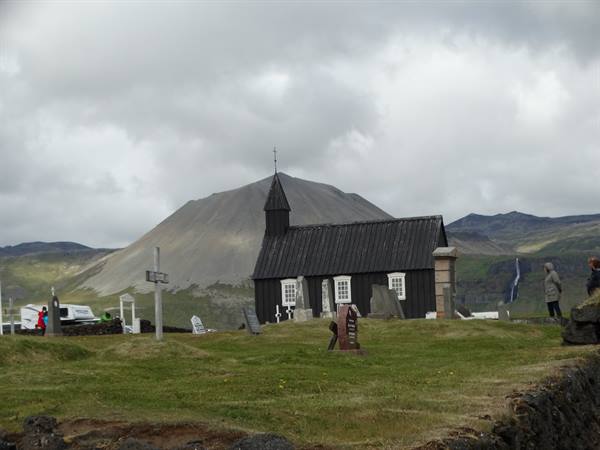 On the Snaefellsnes peninsula: the Black Church