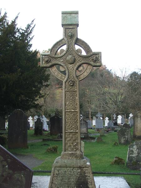 Glendalough, St Kevin's Celtic cemetery